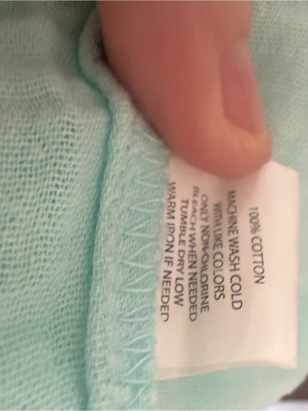 Simply Southern Women’s Light Aqua Cotton Pajama Set - Picture 6 of 6